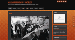 Desktop Screenshot of mariachiplazalosangeles.com